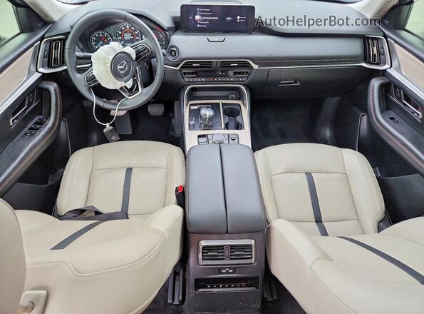 JM3KKDHD4R1136437 2024 MAZDA CX-90 White Вид панелі приладів