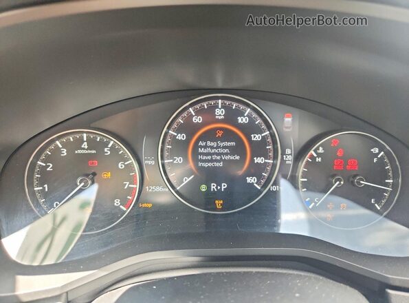 JM3KKDHD4R1136437 2024 MAZDA CX-90 White Вид щитка приладів