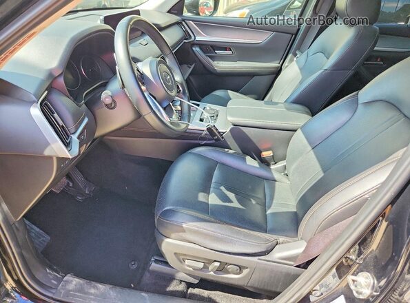 JM3KKDHD6R1146693 2024 MAZDA CX-90 Black წინა სალონის ხედი