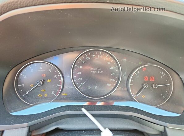 JM3KKDHD9R1139317 2024 MAZDA CX-90 White Instrument cluster view