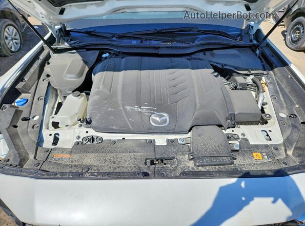 JM3KKDHD9R1139317 2024 MAZDA CX-90 White Engine compartment view