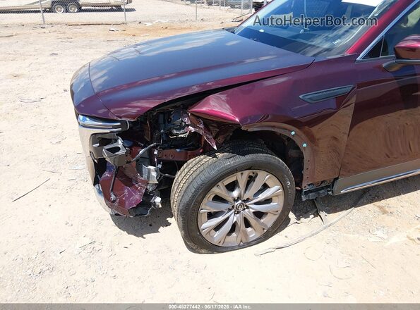 JM3KKDHDXR1126687 2024 MAZDA CX-90 Red Դիմացի տեսք