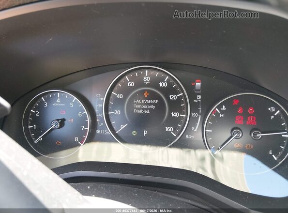 JM3KKDHDXR1126687 2024 MAZDA CX-90 Red Հետևի նստատեղերի տեսք