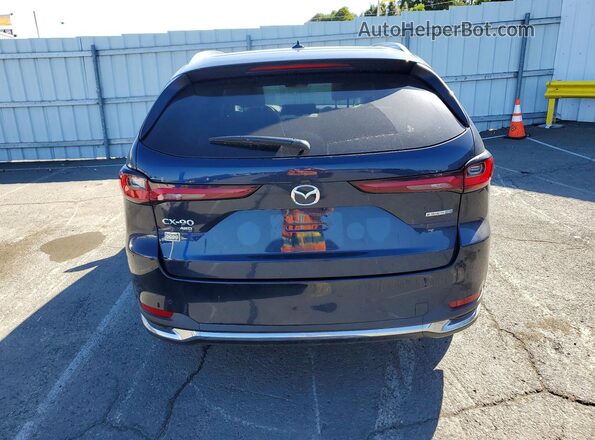 JM3KKEHA0S1230414 2025 MAZDA CX-90 Blue Հետևի տեսք