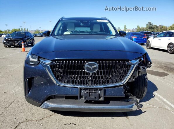 JM3KKEHA0S1230414 2025 MAZDA CX-90 Blue Դիմացի տեսք