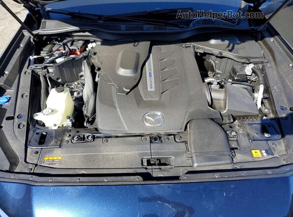 JM3KKEHA0S1230414 2025 MAZDA CX-90 Blue Շարժիչի բաժամունքի տեսք