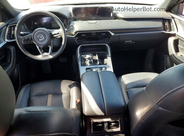JM3KKEHA7R1134497 2024 MAZDA CX-90 Maroon Dashboard view
