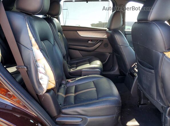 JM3KKEHA7R1134497 2024 MAZDA CX-90 Maroon Rear interior view