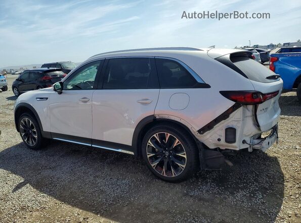 JM3KKEHA8R1126103 2024 MAZDA CX-90 White Trasero izquierdo