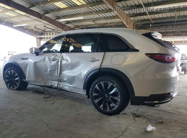 JM3KKEHA8R1158680 2024 MAZDA CX-90 White უკანა მარცხენა