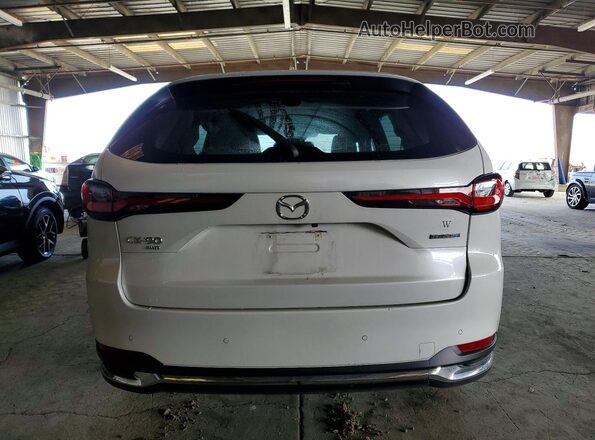 JM3KKEHA8R1158680 2024 MAZDA CX-90 White უკანა ხედი