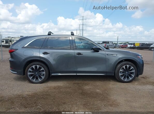 JM3KKEHAXT1359875 2026 MAZDA CX-90 PHEV Gray Вид задньої частини салону
