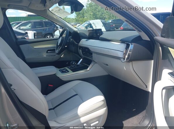 JM3KKEHC2R1188789 2024 MAZDA CX-90 Cream Front interior view