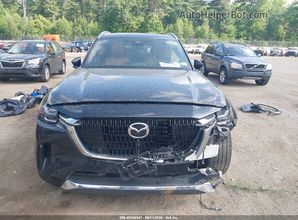 JM3KKEHC2S1203197 2025 MAZDA CX-90 Black Widok wnętrza z tyłu