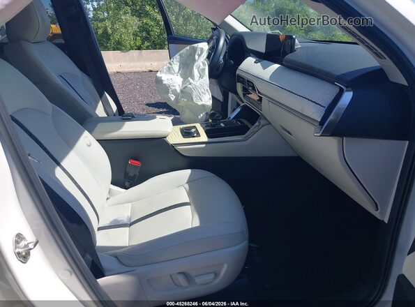 JM3KKEHC8R1150239 2024 MAZDA CX-90 Белый Вид салона спереди