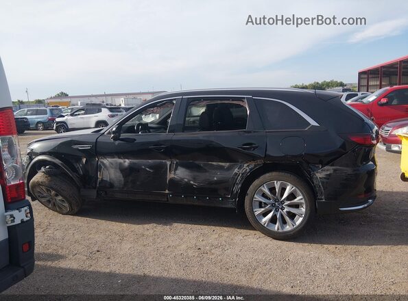 JM3KKEHD0S1229256 2025 MAZDA CX-90 Black Սալոնի 360 աստիճան տեսք