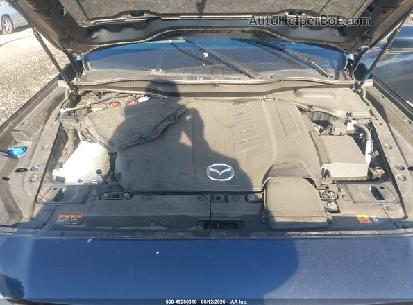 JM3KKEHD4R1128540 2024 MAZDA CX-90 Blue Вид ззаду