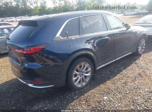 JM3KKEHD4R1128540 2024 MAZDA CX-90 Blue Задня права чверть