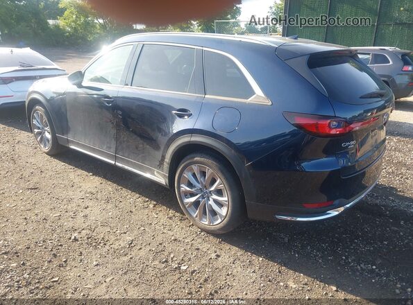 JM3KKEHD4R1128540 2024 MAZDA CX-90 Blue Задня ліва чверть