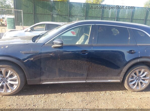 JM3KKEHD4R1128540 2024 MAZDA CX-90 Blue Панорамний вид салону 360°