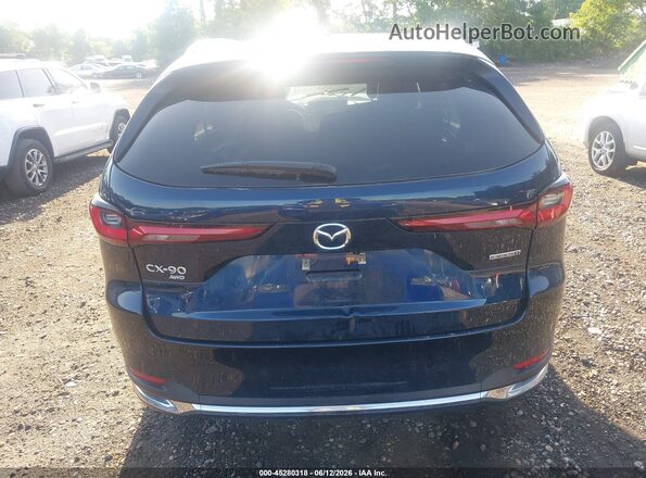 JM3KKEHD4R1128540 2024 MAZDA CX-90 Blue 