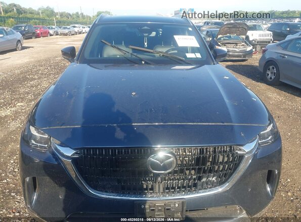 JM3KKEHD4R1128540 2024 MAZDA CX-90 Blue Вид щитка приладів