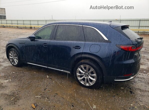 JM3KKEHD5R1137716 2024 MAZDA CX-90 Black Հետևի ձախ
