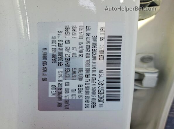 JM3KKEHD6S1214910 2025 MAZDA CX-90 White 360 interior view