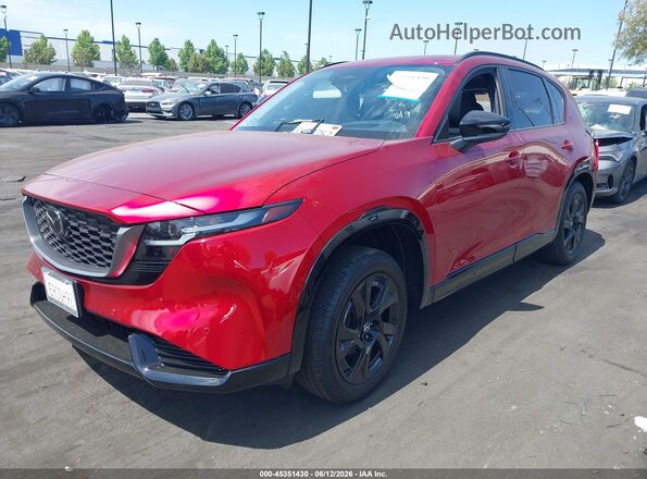 JM3KMDHA1T0110018 2026 MAZDA CX-5 Red Առջևի ձախ երեք քառորդ տեսարան