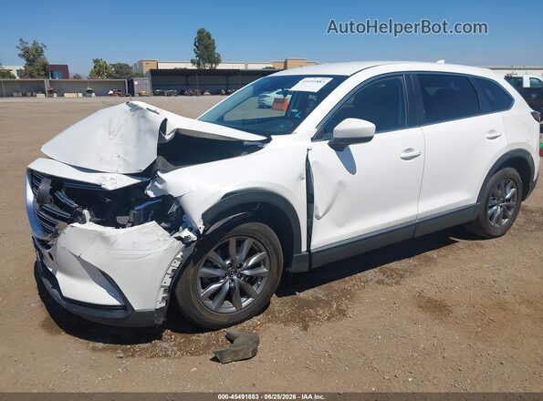 JM3TCABY2J0206653 2018 MAZDA CX-9 Белый Передняя левая четверть