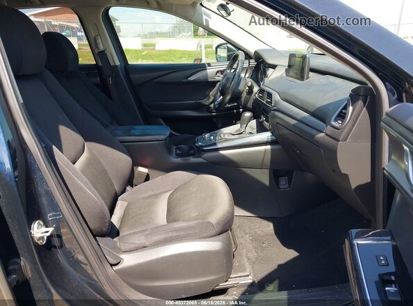 JM3TCABY5G0101890 2016 MAZDA CX-9 Dark Blue Widok wnętrza z przodu