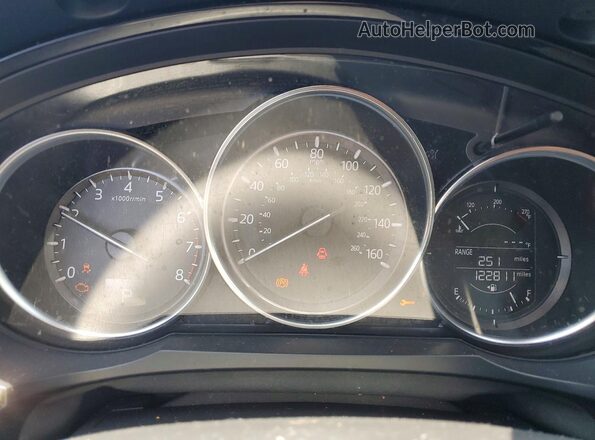 JM3TCABY5G0124649 2016 MAZDA CX-9 Black Instrument cluster view