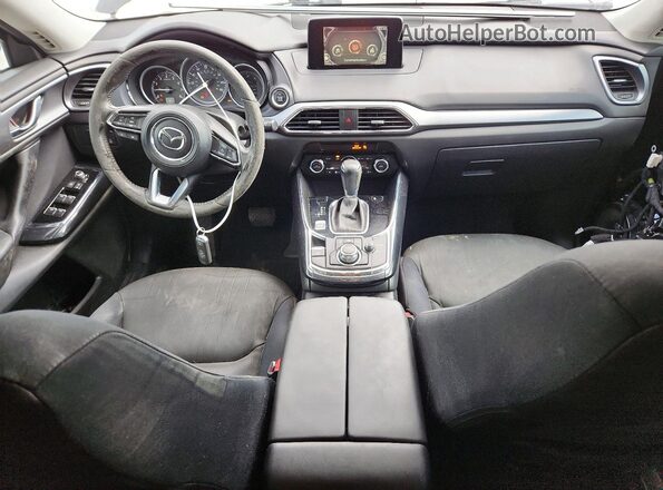 JM3TCABY5G0124649 2016 MAZDA CX-9 Black Dashboard view
