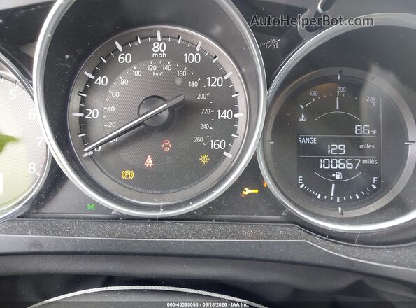 JM3TCABY6G0101977 2016 MAZDA CX-9 Black Vista de los asientos traseros