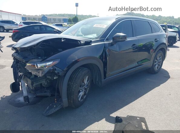 JM3TCABY7K0322626 2019 MAZDA CX-9 Черный Передняя левая четверть