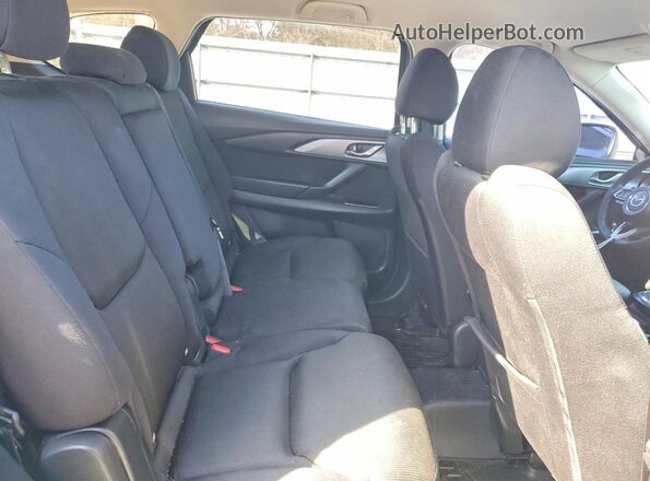JM3TCABY8K0323364 2019 MAZDA CX-9 Silver Widok wnętrza z tyłu