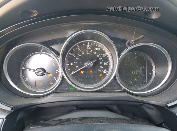 JM3TCABY8K0323364 2019 MAZDA CX-9 Silver Widok zestawu wskaźników