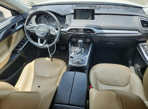 JM3TCACY0G0121155 2016 MAZDA CX-9 White წინა პანელის ხედი