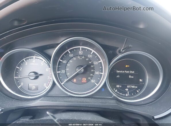 JM3TCACY0J0233011 2018 MAZDA CX-9 Black უკანა სავარძლების ხედი