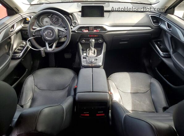 JM3TCACY0K0308887 2019 MAZDA CX-9 Black Առջևի վահանակի տեսք