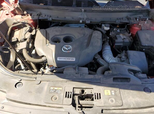 JM3TCACY0M0503052 2021 MAZDA CX-9 Бордовый Вид подкапотного пространства