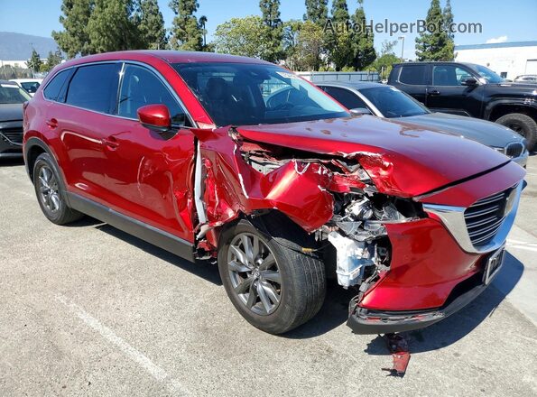 JM3TCACY0M0503052 2021 MAZDA CX-9 Бордовый Передняя правая четверть
