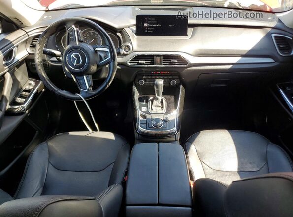 JM3TCACY0M0503052 2021 MAZDA CX-9 Бордовый Вид панели приборов