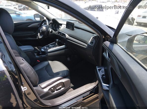 JM3TCACY3K0328406 2019 MAZDA CX-9 Black Вид салону спереду