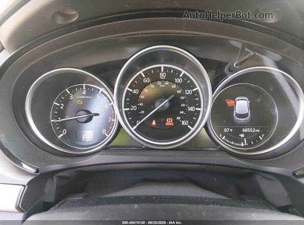 JM3TCACY3K0328406 2019 MAZDA CX-9 Black Вид задніх сидінь
