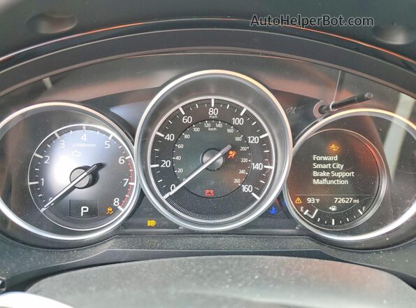 JM3TCACY3L0416289 2020 MAZDA CX-9 Черный Вид щитка приборов