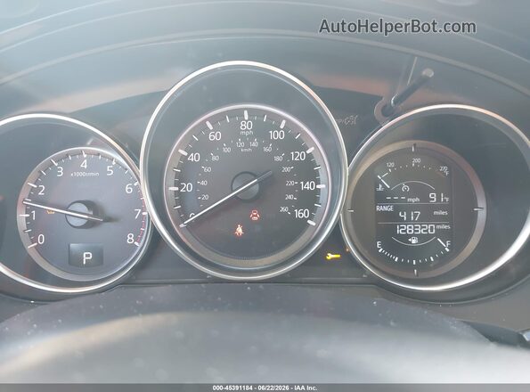 JM3TCACY4G0118064 2016 MAZDA CX-9 Gray Вид задніх сидінь