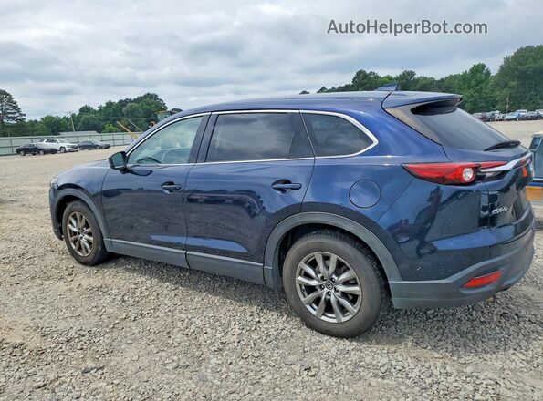 JM3TCACY4H0142267 2017 MAZDA CX-9 Blue Հետևի ձախ