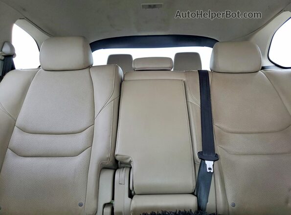 JM3TCACY4H0142267 2017 MAZDA CX-9 Blue Հետևի նստատեղերի տեսք