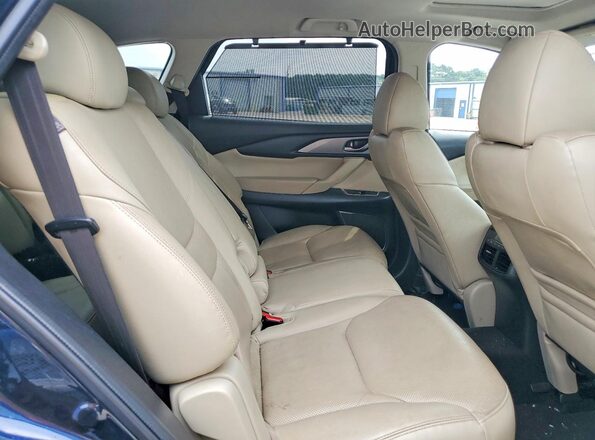 JM3TCACY4H0142267 2017 MAZDA CX-9 Blue Սալոնի հետևի տեսք